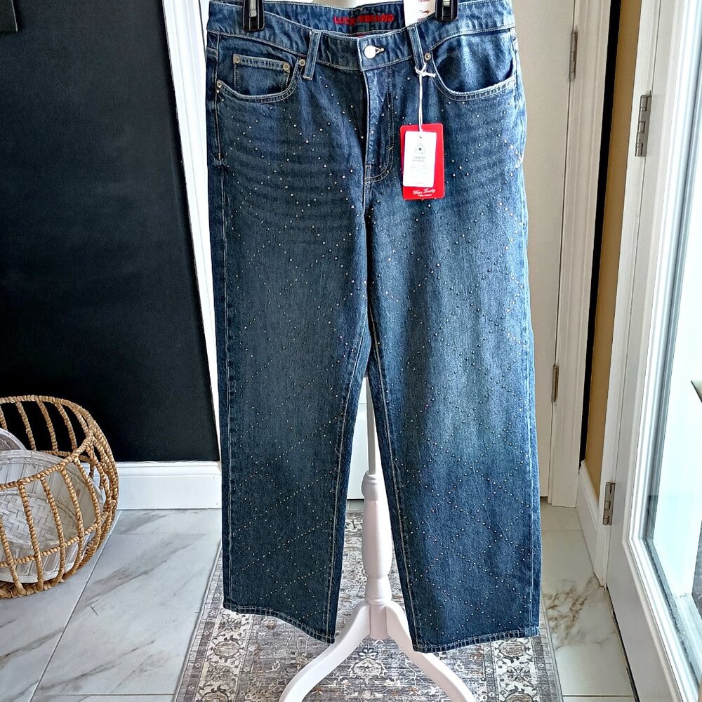 NEW! LUCKY BRAND STUDDED FRONT JEANS 129.50